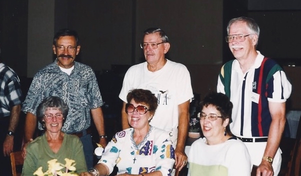 (L-r) Ken and Viv Bauer, George and Miriam Hinlicky, Jim and Dot Kahre.