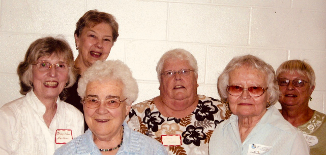 Nurses: Priscilla Heidorn, Judy Schache, Dorothy Degnitz, Nancy Micken, Karen Zertuche Price and Carolyn Drum Costley.
